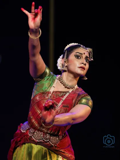 A powerful and expressive gesture from the Soorya Parampara Festival.