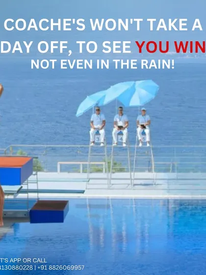 Our coaches are dedicated to your success. They won't take a day off, even in the rain, because they are committed to helping you win your race, whatever that may be.