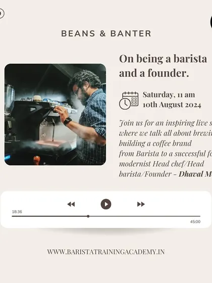 We connect our community with industry leaders through live sessions, offering insights into building a successful coffee brand from the ground up.
