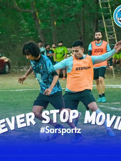 Never stop moving. That's the motto on and off the field for the teams in my corporate league.