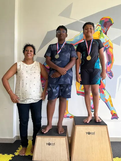 More champions from our in house tournament. It is great to see their parents supporting them on their journey.