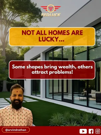 Not all homes are lucky. The shape of your plot can either bring wealth or attract problems. This carousel explains which shapes to choose and which to avoid.
