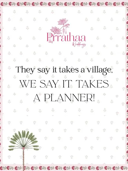 They say it takes a village to raise a child. I say it takes a planner to create a flawless wedding. Let me be the one to make it all happen for you.
