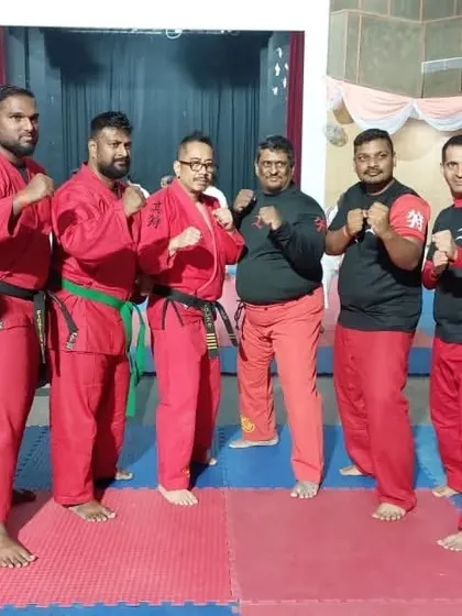 My team ready for action at the UWMAF World Cup.