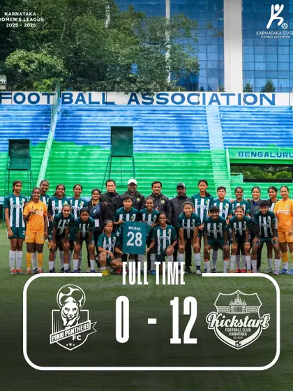 Another clean sheet and a massive 12-0 victory. Our team's performance against Pink Panthers FC was a perfect example of our high standards in both attack and defense.