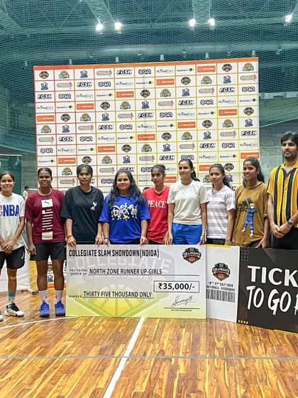 We celebrate the success of the Kurukshetra University women's team, the North Zone Runners-up at the Collegiate Slam Showdown held at our stadium. Our facility is a hub for competitive events that provide a direct pathway for athletes to get noticed.