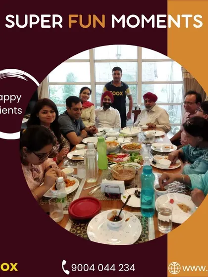 This is the result I aim for: a happy family enjoying a meal together without the host being stuck in the kitchen. My waiter is there in the background, ensuring everything runs smoothly so you can make memories.