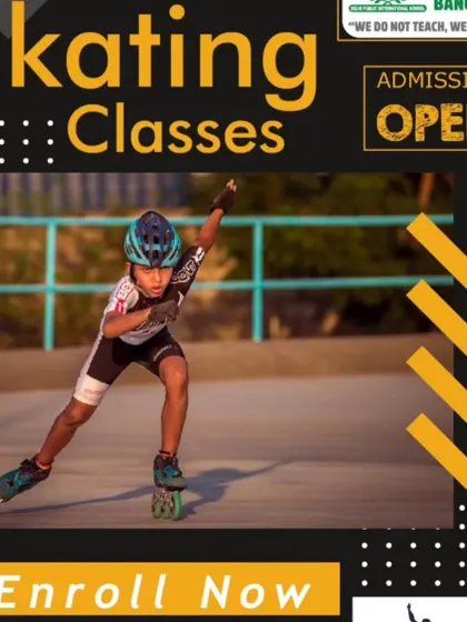 Admissions are open for our skating classes. Enroll now to secure your spot and start your journey on wheels with us.