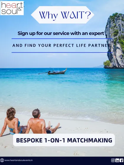 Finding a partner who shares your love for travel and relaxation. My personalized approach connects you with people who match your lifestyle and passions.