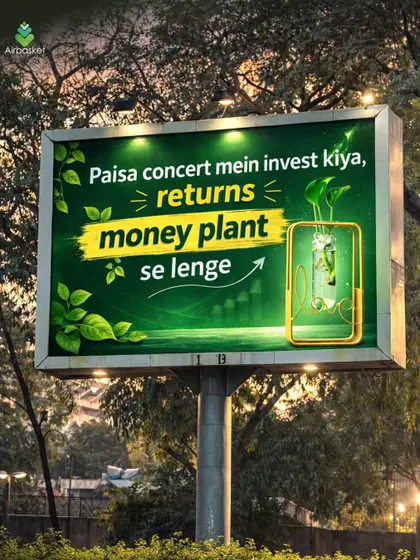 Paisa concert mein invest kiya, returns money plant se lenge. A fun take on investments for all the music and plant lovers out there.