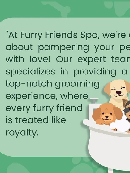 We are a team of experts who specialize in providing a top-notch grooming experience, where every furry friend is treated with love and care.