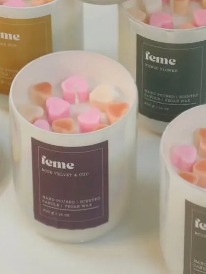We love this time of year. Our holographic jars are filled and ready for the festive season.