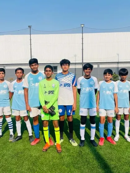 Another lineup of our talented U-13 players at the TFP Cup.