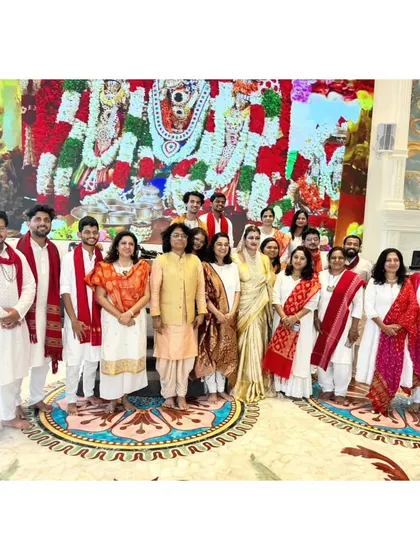 Another group photo from our Hyderabad concert. The joy and sense of accomplishment on everyone's faces is what makes these performances so special.