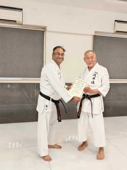 With the amazing Shihan Yokota after a fantastic training session. I make it a point to continuously learn from the best masters in the world to enrich my own teaching.