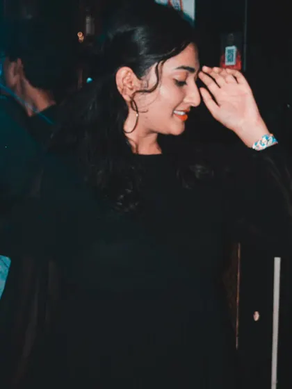 A candid photo of a guest dancing and feeling the music. It's moments like these that show the success of a great DJ set.