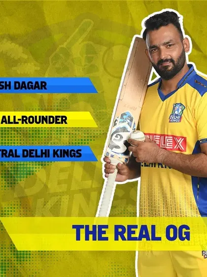 As a spin all-rounder for the Central Delhi Kings, my role is to contribute with both bat and ball. This is the versatility I bring to the team and teach to my students.