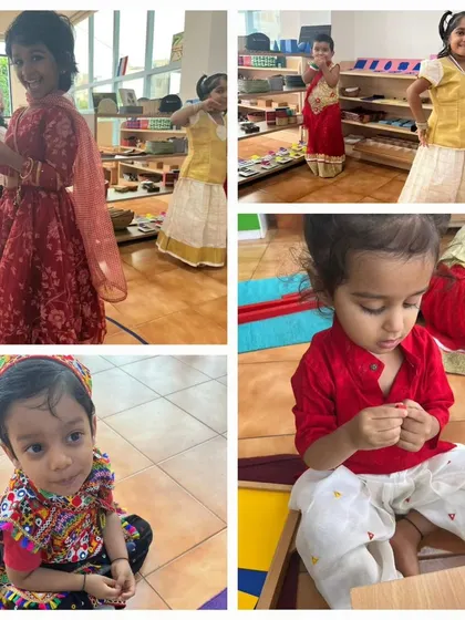 Children in traditional dress for Independence Day, a beautiful representation of unity in diversity.