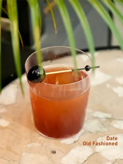 The Date Old Fashioned, a sweet and complex twist on a timeless classic.