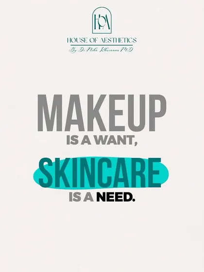 I always say that makeup is a want, but skincare is a need. Prioritizing the health of your skin creates the best possible canvas and lets your natural beauty shine through.