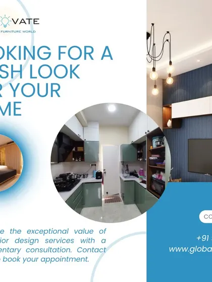 Looking for a fresh look for your home? We offer complimentary consultations for our interior design services.