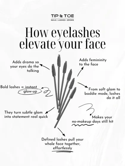 Eyelashes do more than just frame your eyes; they elevate your entire face. From adding a touch of drama to creating an instant glow-up, the right lashes can pull your whole look together effortlessly.