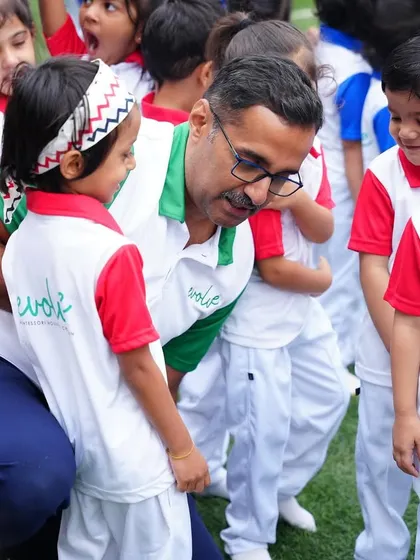 From quiet meditation and yoga poses in the classroom to the energetic races and team drills on Sports Day, we focus on holistic child development. These activities help build physical strength, coordination, and the spirit of sportsmanship.