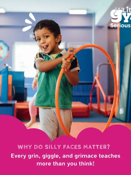 Why do silly faces matter? Because they are a vital part of early communication and emotional expression. In our classes, we encourage playful interaction between you and your baby, which helps build social intelligence and a secure, happy environment for them to learn and grow.