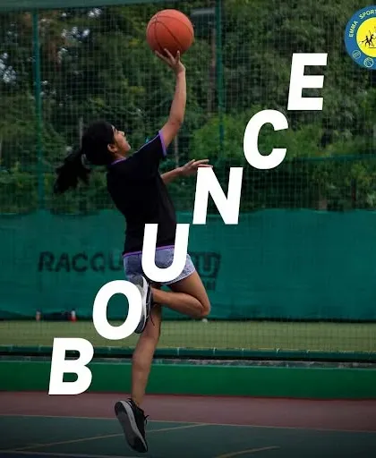 A player demonstrates a perfect layup form. I encourage my athletes to bounce, jump, and bring their passion for the game to life.