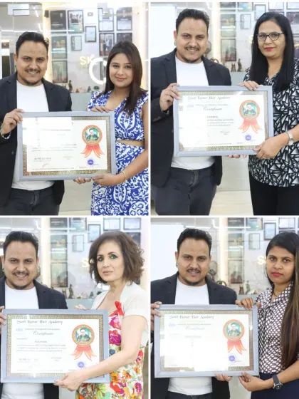 Celebrating the success of Batch 70. I wish all my students lots of blessings and the very best for their bright future in the hairstyling industry.