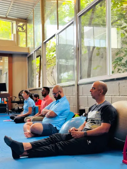A wellness session on non-verbal communication. Through quizzes and interactive games like the 'Landmine' activity, our athletes learn the importance of clear communication and how much we say without speaking a word.