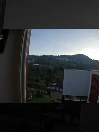 A duplicate of 149, this image offers another perspective of the stunning view from inside the farmhouse.