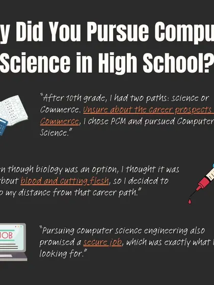 Why did I pursue computer science? It promised a secure job. Little did I know that my path would lead me back to my true calling in health and wellness.