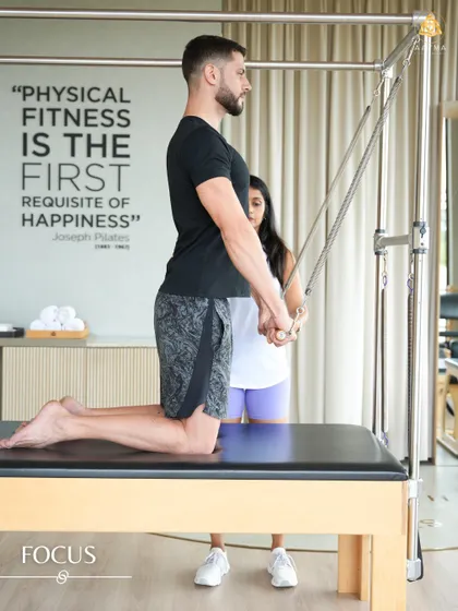 Focus is one of the six key principles of Pilates. During a private session, I help clients channel their concentration to connect their mind and body, which is where the real transformation happens.
