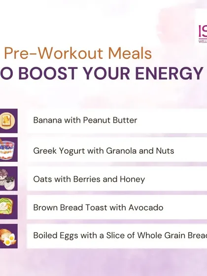 Fuel your body right with these five pre-workout meal ideas. A good meal can give you the energy you need to crush your workout.