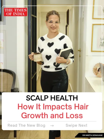 I was delighted to be featured in The Times of India, discussing the critical link between scalp health and hair growth. A healthy scalp is the foundation for beautiful hair, and this article breaks down how to achieve it.