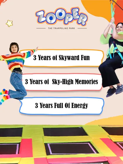 Three years of skyward fun, sky-high memories, and non-stop energy. Let's keep the bounce going.