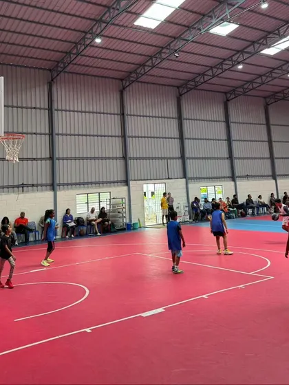 Our spacious and well-lit indoor court provides the perfect setting for competitive games and training sessions.