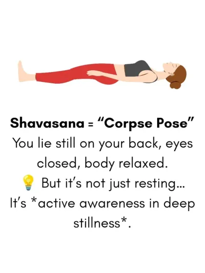 Shavasana, or "Corpse Pose," is not just resting. It is a state of active awareness in deep stillness, allowing your body to absorb the benefits of your practice.