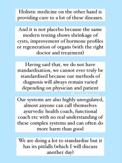 An infographic series exploring the differences between modern medicine (Allopathy) and holistic systems (AYUSH). I discuss their different approaches to diagnosis and treatment, and why both are needed for comprehensive healthcare.