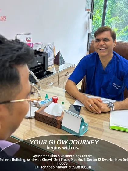 Your journey to glowing skin begins with a conversation. Here, our lead dermatologist consults with a client to understand their unique concerns and goals, ensuring every treatment plan we create is perfectly tailored to deliver the best possible results.