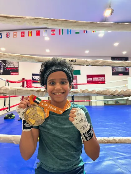 Meet Sai, our 11-year-old warrior from Singapore. She has shown incredible dedication and heart since joining us. We are proud to have her in our boxing family and can't wait to see her achieve great things.