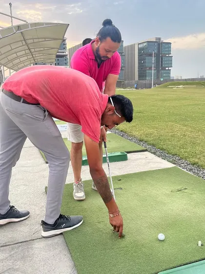 Our resident coach, Maharshi Rawal, specializes in helping beginners learn the fundamentals of the sport in an easy-to-understand and encouraging way.