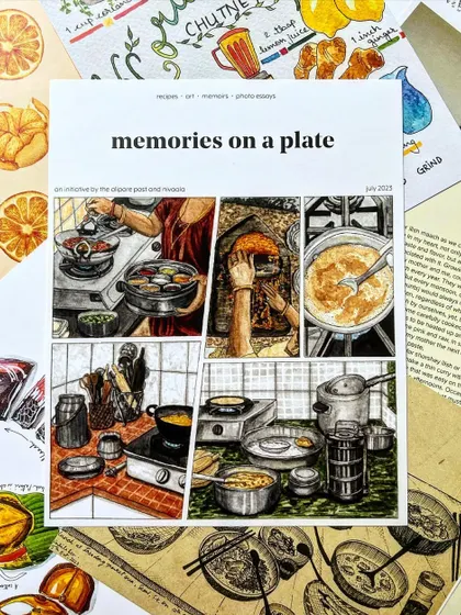 We've been cooking up a storm, editing and designing the 250+ submissions for 'Memories on a Plate'.