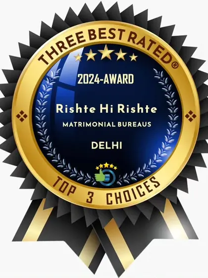 We are proud to be recognized with a "Three Best Rated" award for 2024 in Delhi. This award reflects our commitment to quality service and client satisfaction.