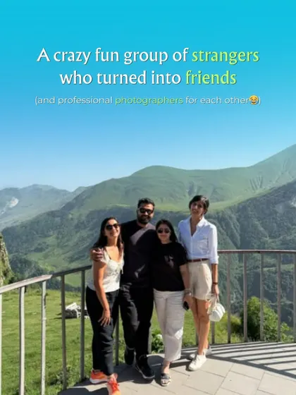 A crazy fun group of strangers who turned into friends and professional photographers for each other. That's the vibe of our culinary trip to Georgia.