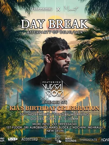 An extended set for a Sunday morning afterparty. The best way to end the weekend.