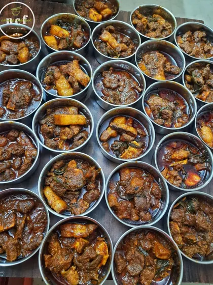 More portions of the popular buff and pork curry. I ensure consistent quality and taste in every single serving.
