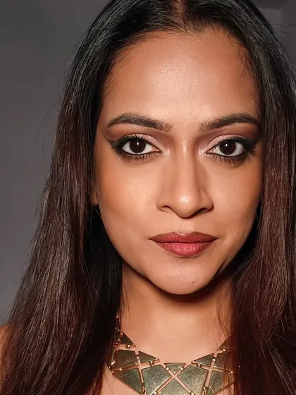 Another angle of this bold eye makeup. It's a powerful and confident look that I love to wear and create.