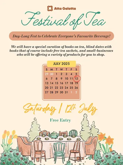Our 'Festival of Tea' is a day-long celebration of everyone's favorite brew. We pair our love for books with our love for tea, with special curations and local business pop-ups.